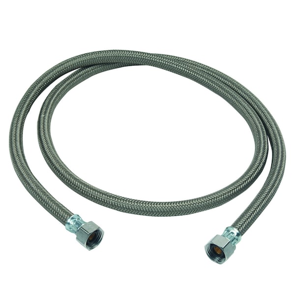 Brasscraft Speedi Plumb 1/2 in. FIP pc X 1/2 in. D FIP 60 in. Brass Dishwasher Supply Line B8-60DWF - main